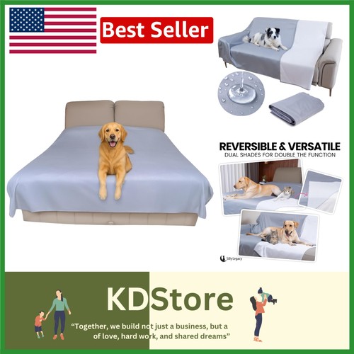 Reversible waterproof king bed - reversible,