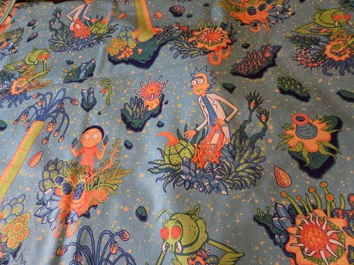 Rick morty blanket - cover, new